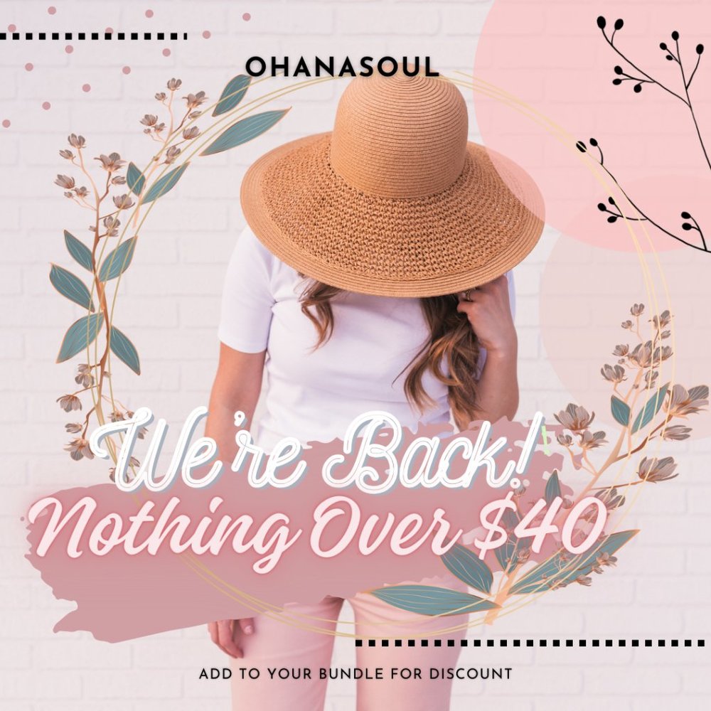 Hey Guys! We're Back & Running, Save Our Closet - Nothing Over $40 EVER!